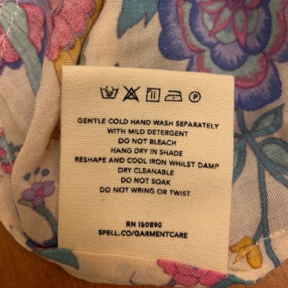 Lovebird Half Moon Gown in Chamomile from Spell & the Gypsy Collective XS BNWT - Picture 5 of 7